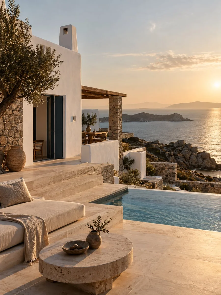 MARENOSTRA, an architectural residence in Mykonos