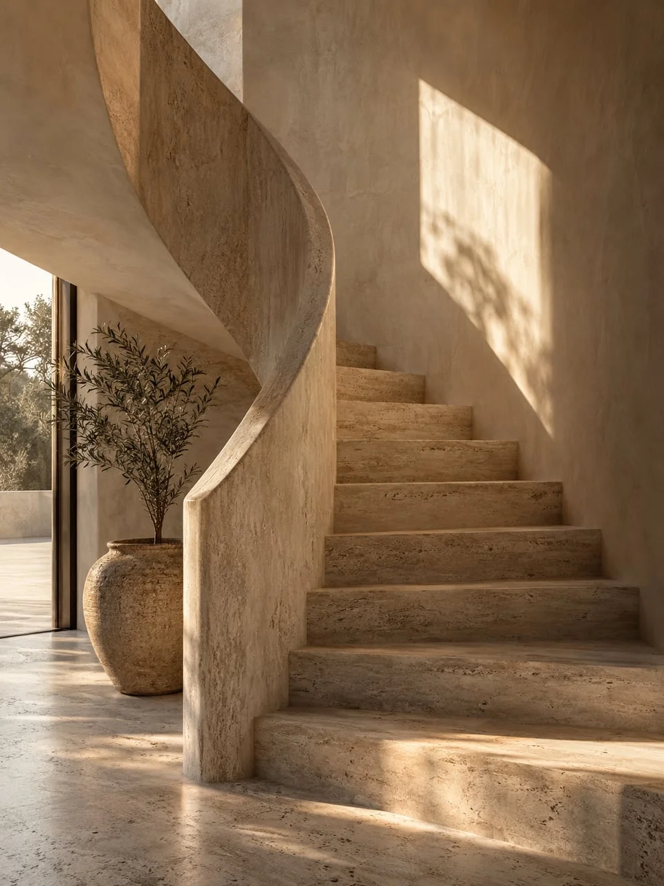 The sculptural stair